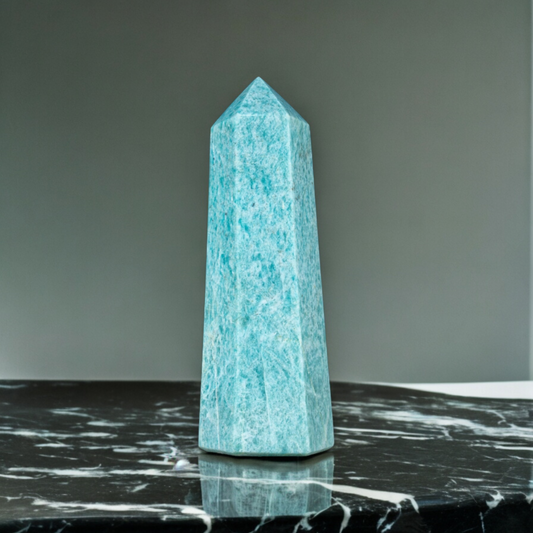 Amazonite tower/obelisk